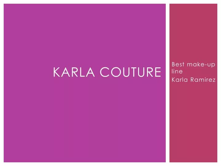 karla couture