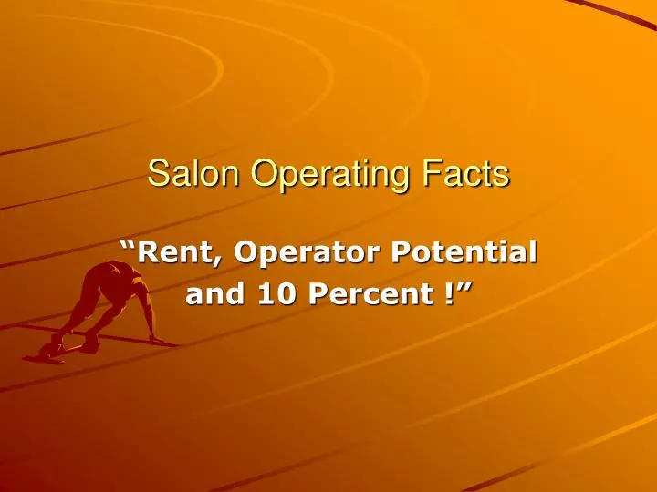 salon operating facts