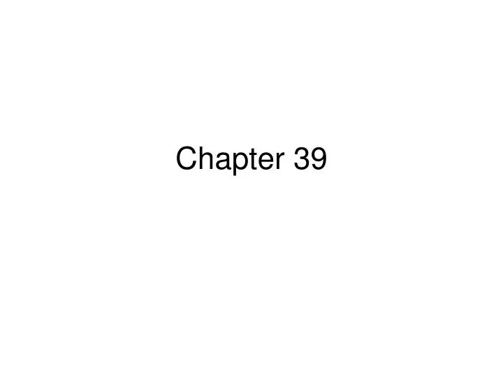 chapter 39