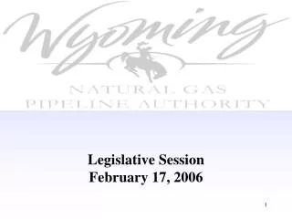 Legislative Session February 17, 2006