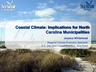 Coastal Climate: Implications for North Carolina Municipalities