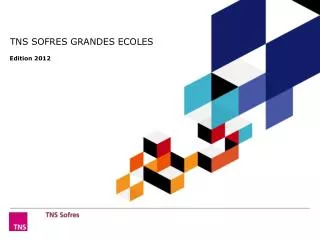 tns sofres grandes ecoles
