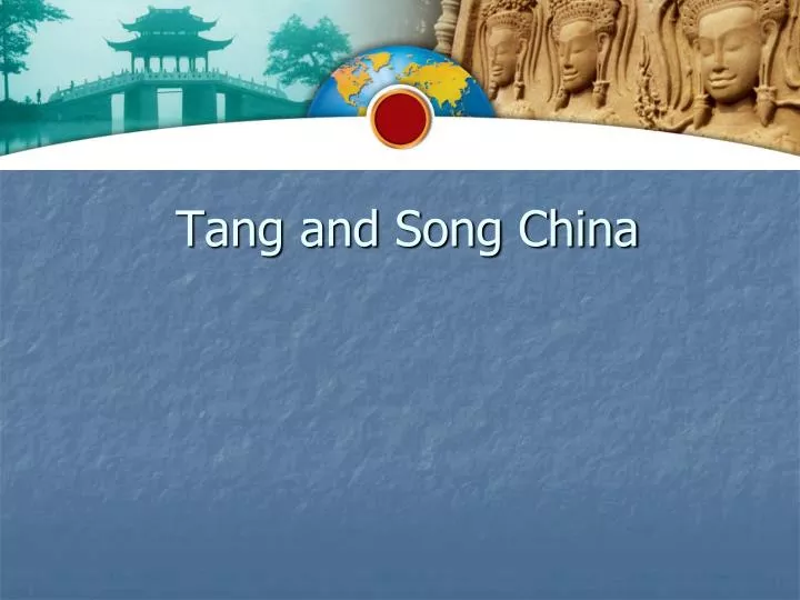 tang and song china