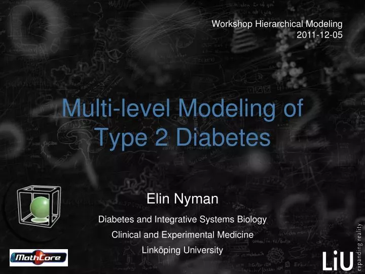multi level modeling of type 2 diabetes