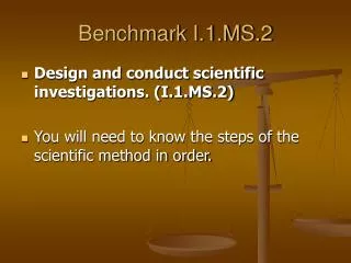 Benchmark I.1.MS.2