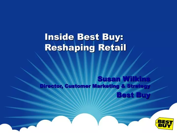 susan wilkins director customer marketing strategy best buy