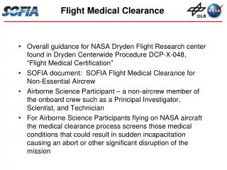 Flight Medical Clearance