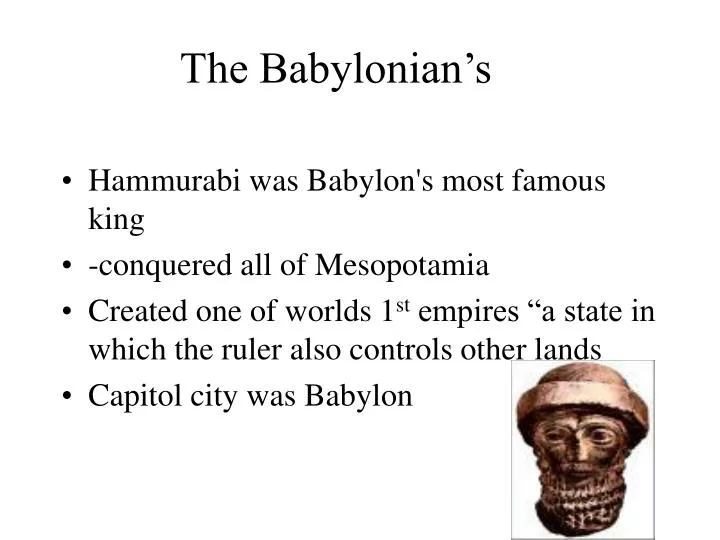 the babylonian s