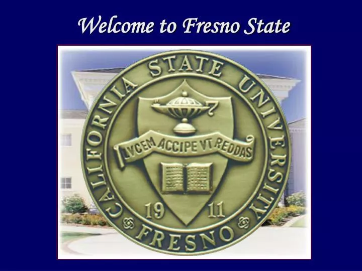 welcome to fresno state