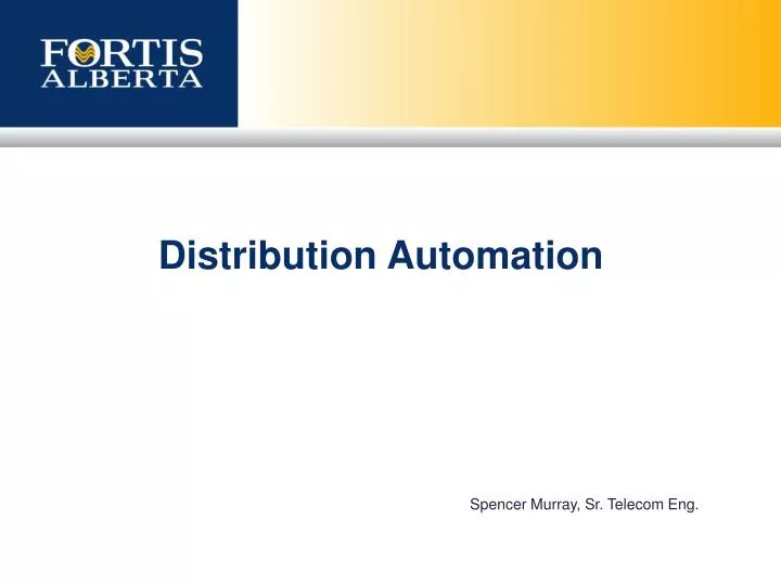 distribution automation