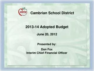 Cambrian School District