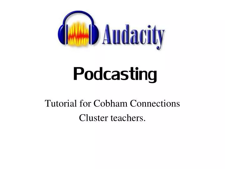 tutorial for cobham connections cluster teachers