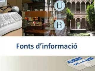 fonts d informaci