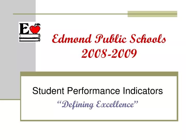 edmond public schools 2008 2009