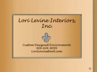 Lori Levine Interiors, Inc.