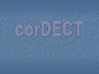 corDECT