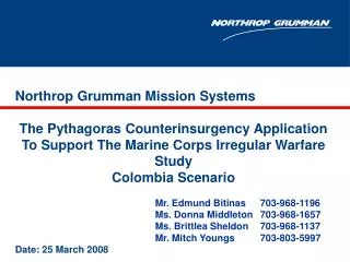 Northrop Grumman Mission Systems