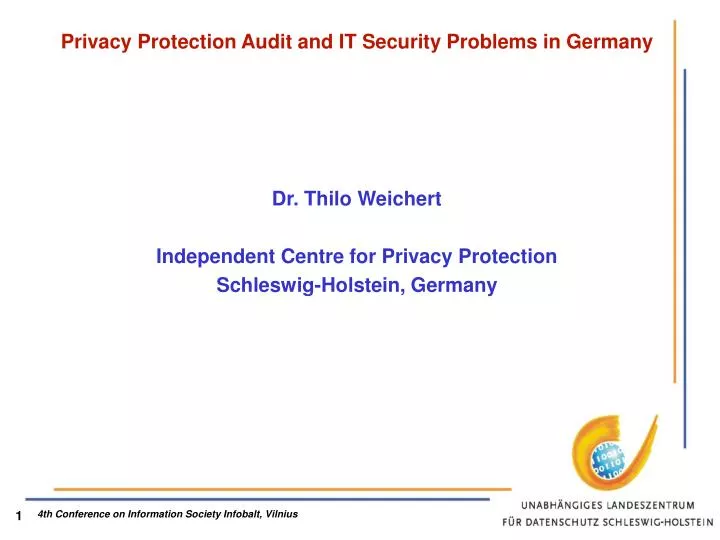 privacy protection audit and it security problems in germany
