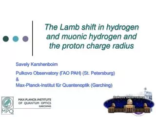 The Lamb shift in hydrogen and muonic hydrogen and the proton charge radius