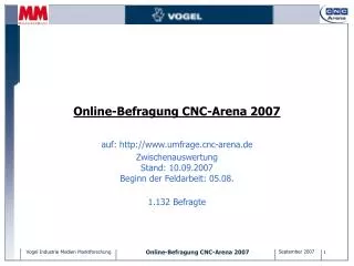 online befragung cnc arena 2007