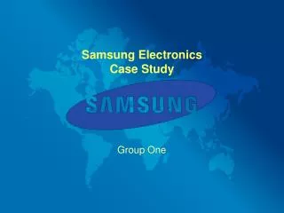 Samsung Electronics Case Study
