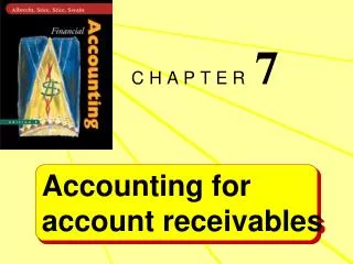 Accounting for account receivables