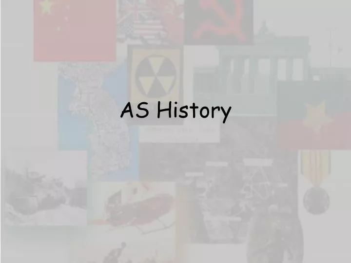 as history