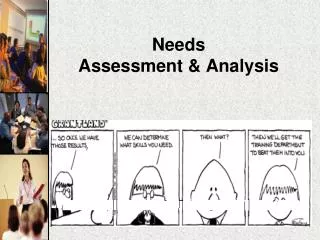 Needs Assessment &amp; Analysis