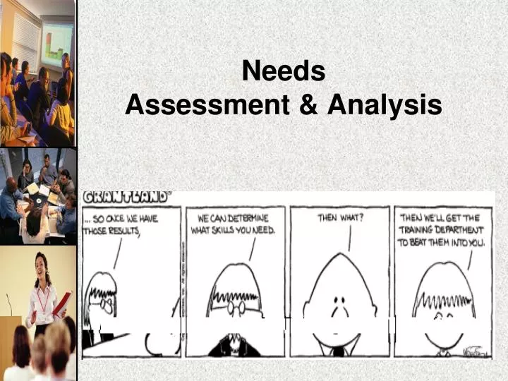 needs assessment analysis