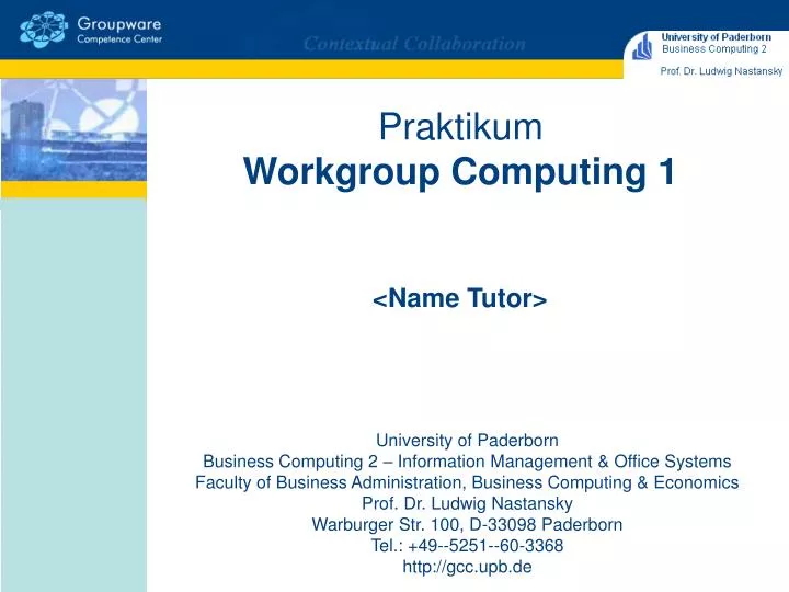 praktikum workgroup computing 1