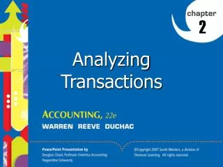 Analyzing Transactions