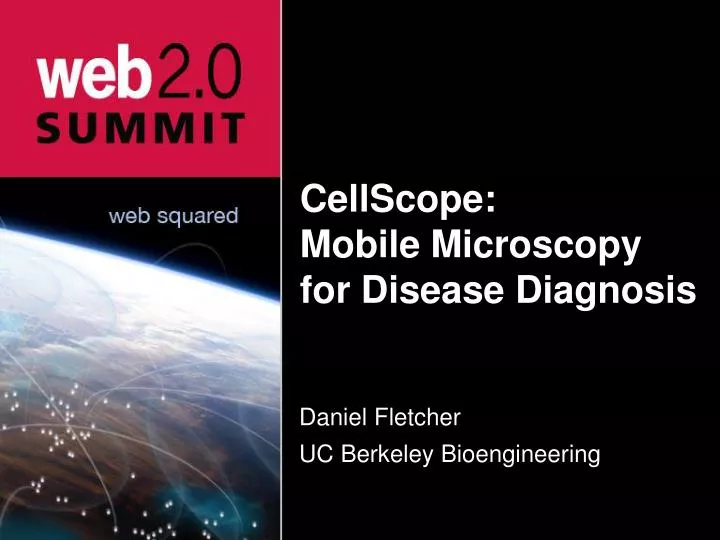 cellscope mobile microscopy for disease diagnosis