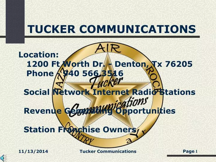 tucker communications