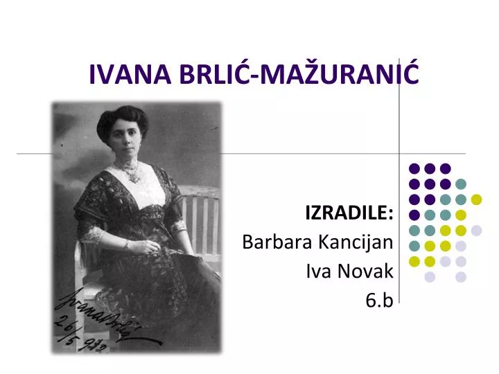 ivana brli ma urani