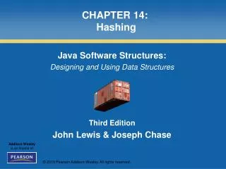 CHAPTER 14: Hashing