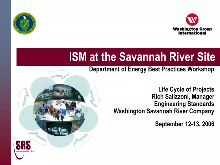 ism at the savannah river site