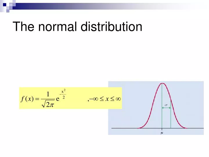 PPT - The Normal Distribution PowerPoint Presentation, Free Download ...