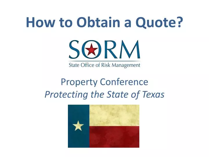 property conference protecting the state of texas