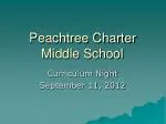 Peachtree Charter Middle School - slide 1