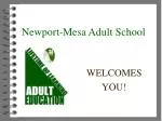 Lifelong Educational Opportunities at Newport-Mesa Adult School - slide 1