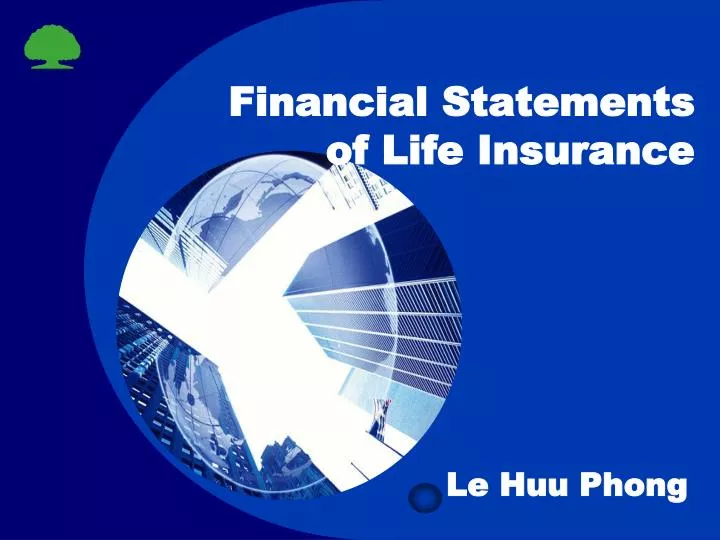financial statements of life insurance
