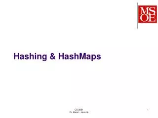 Hashing &amp; HashMaps