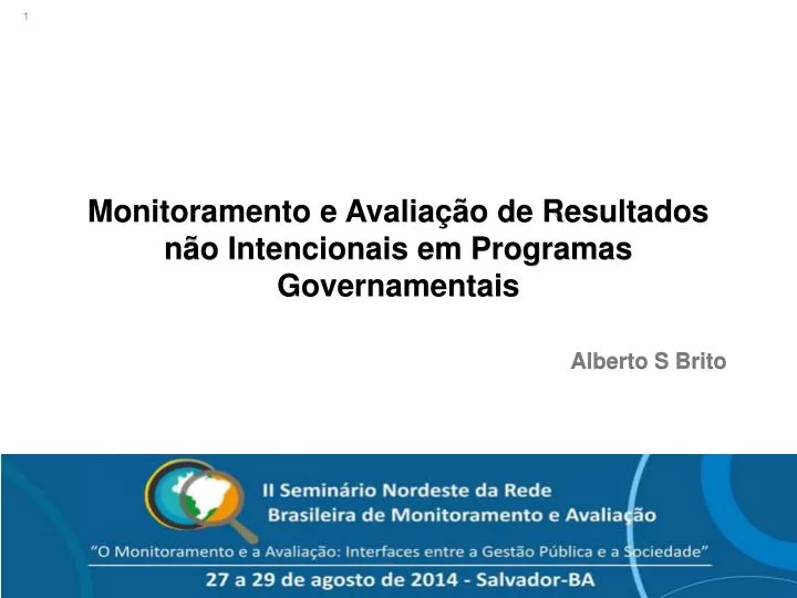 monitoramento e avalia o de resultados n o intencionais em programas governamentais