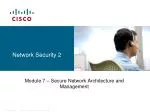 Network Security 2 - slide 1