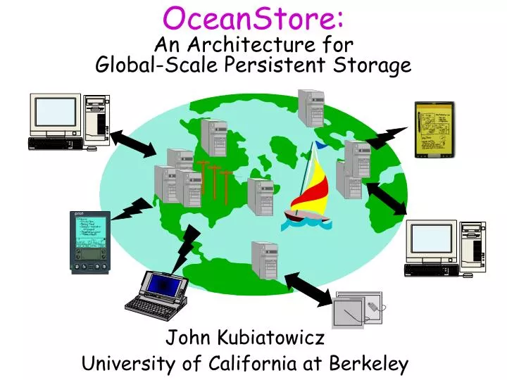 oceanstore an architecture for global scale persistent storage