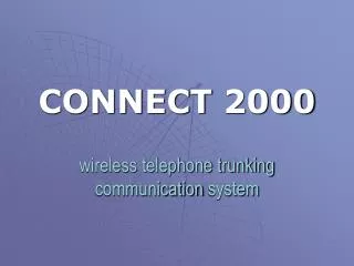 CONNECT 2000