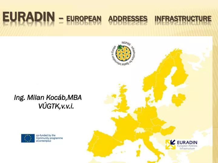 euradin european addresses infrastructure