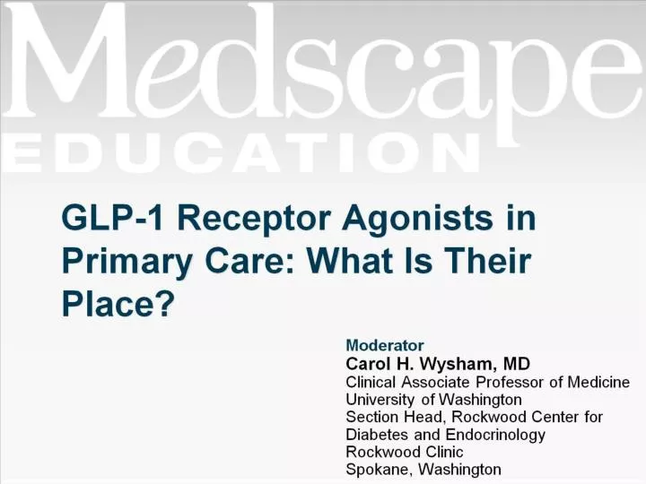 glp 1 receptor agonists in primary care what is their place