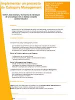 Implementar un proyecto de Category Management - slide 1