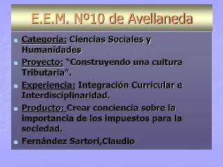 e e m n 10 de avellaneda